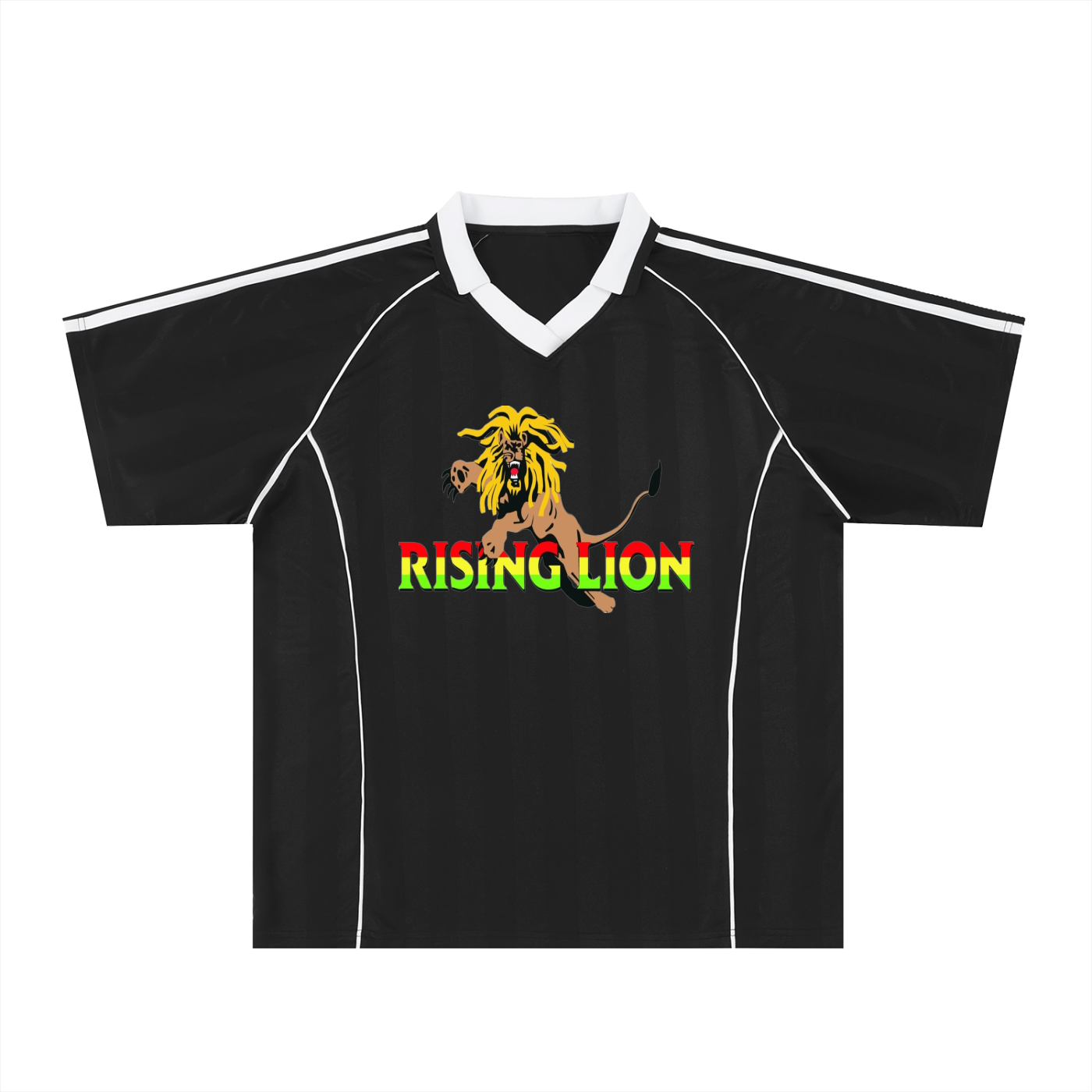 Shadow Stripe Collared Soccer Jersey
